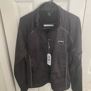 North End Sport- Ladies XL-Black Poly Jacket.